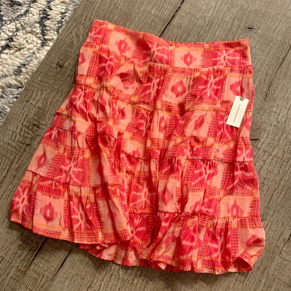 Anthropologie Tiered Mini Skirt. - Picture 5 of 8